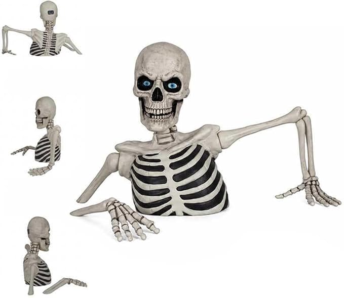🎃 48" GIANT GROUND-BREAKING SKELETON 60% OFF — LIMITED HALLOWEEN SALE